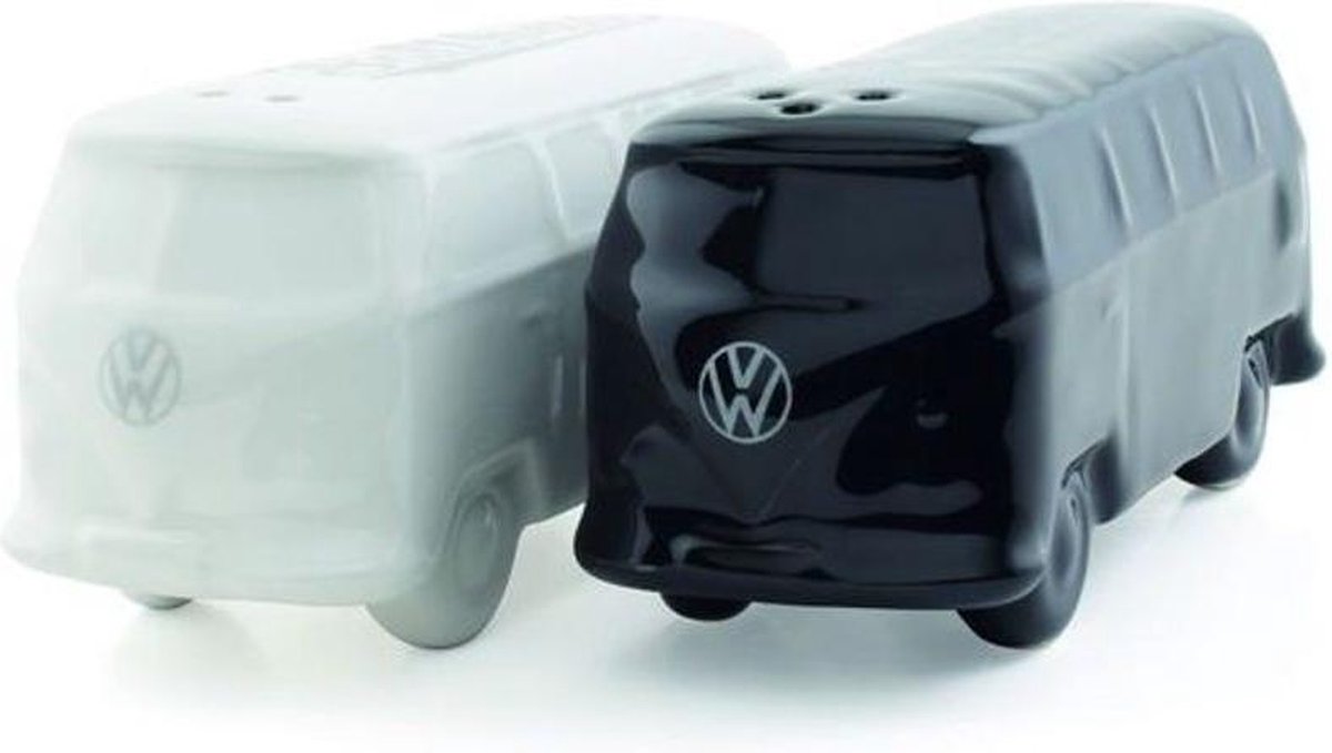 Brisa peper en zoutstrooier set Volkswagen T1 bus - Zwart