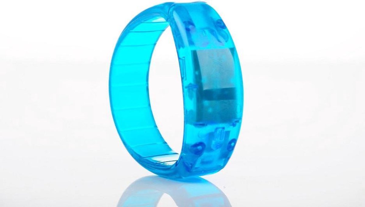 LED Disco Armband | Muziek activerende LED Armband | Sound Control LED | LED Verlichting Glow in the Dark op Maat met de Muziek | Leuk voor in de Kroeg