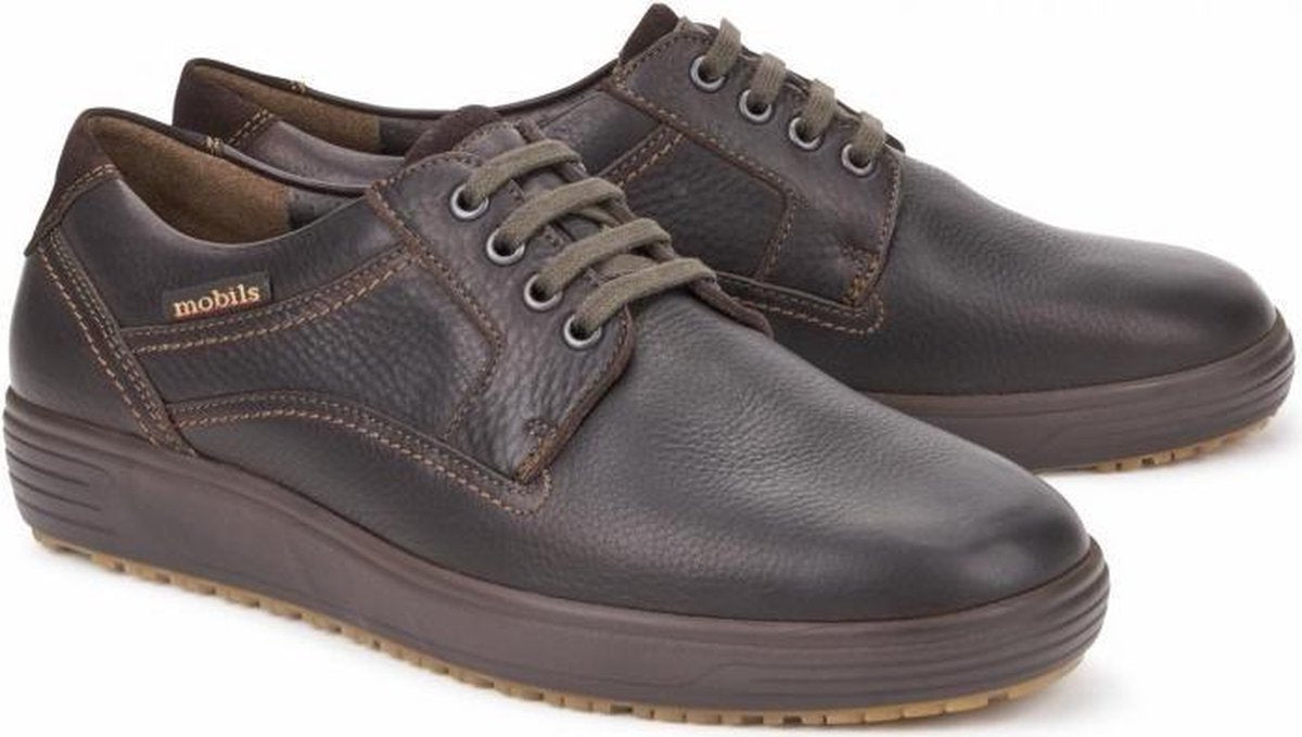 Mobils by Mephisto VERANO lederen herenschoen donkerbruin *EXTRA BREED*