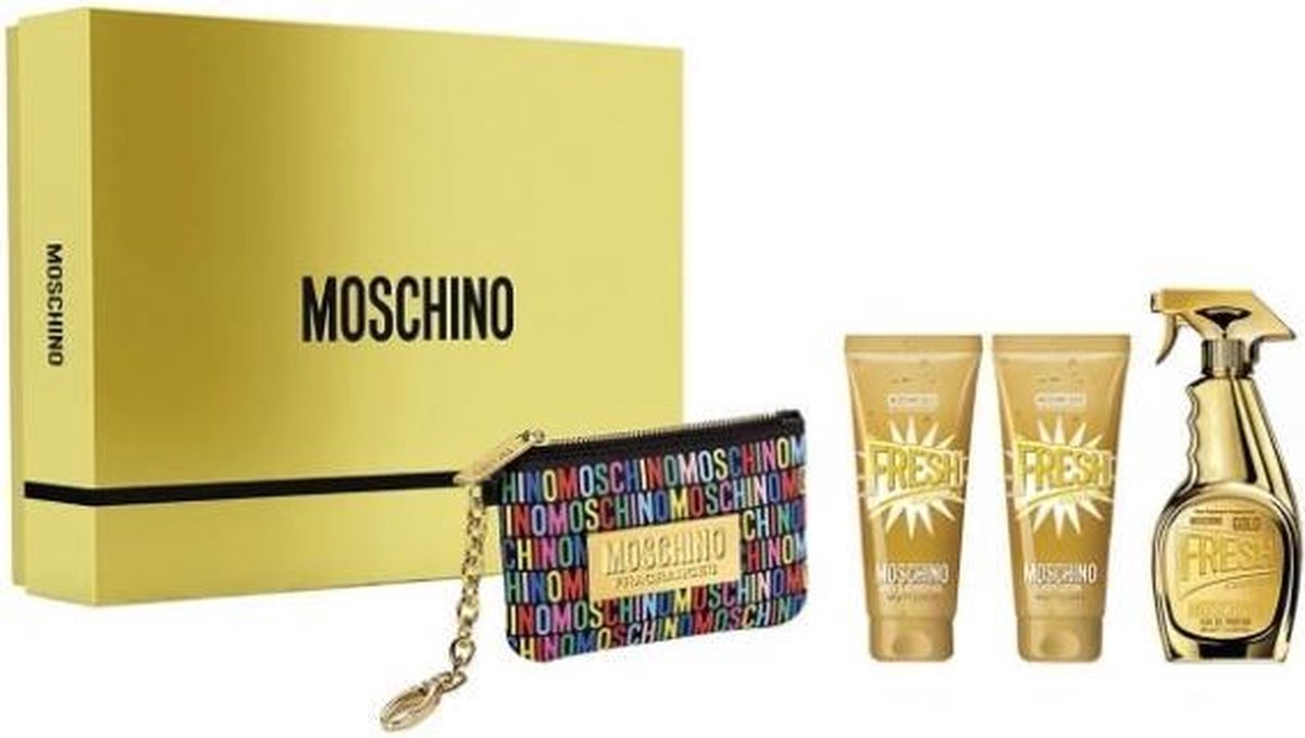 Moschino - Gold fresh couture 100ml eau de parfum + 100ml showergel + 100ml bodylotion Eau de parfum