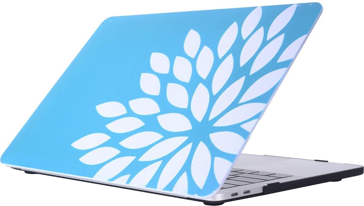 Mobigear Hardshell Case Bloemen Serie 57 Macbook Pro 13 inch Thunderbolt 3 (USB-C)