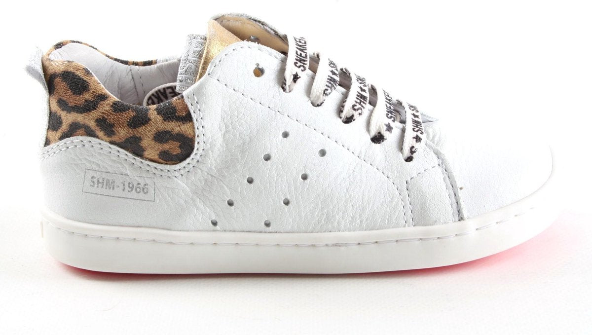 Meisjes Veterschoenen Shoesme Ur20s017-e White Gold Wit - Maat 24