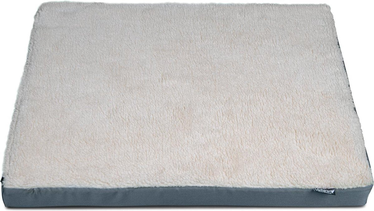 Vadigran Hondenmatras Memory Foam Grijs - 100x70x8cm