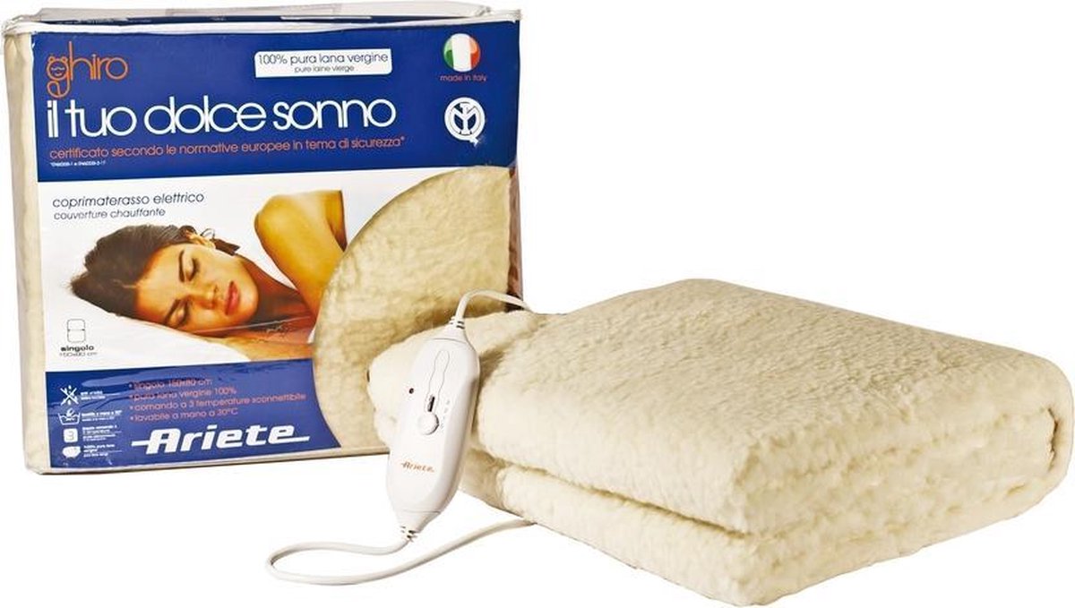 Ariete Electric Underblanket Wool single mod.8814