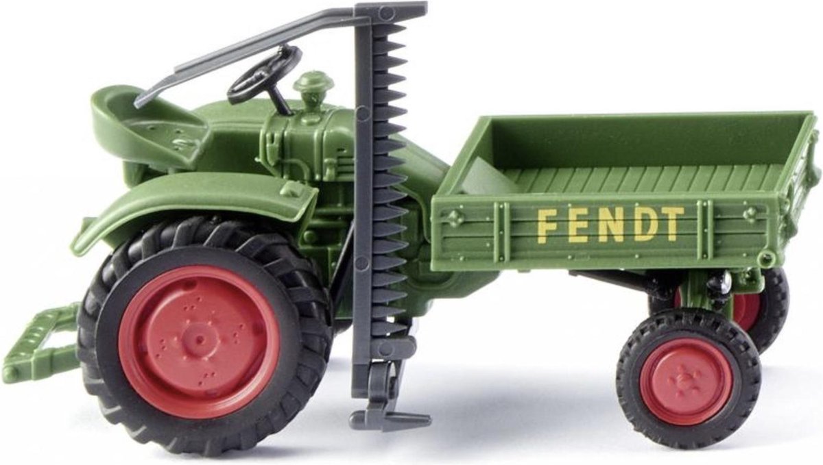 WIKING Fendt Geräteträger mit Mähwerk 1960 schaalmodel 1:87