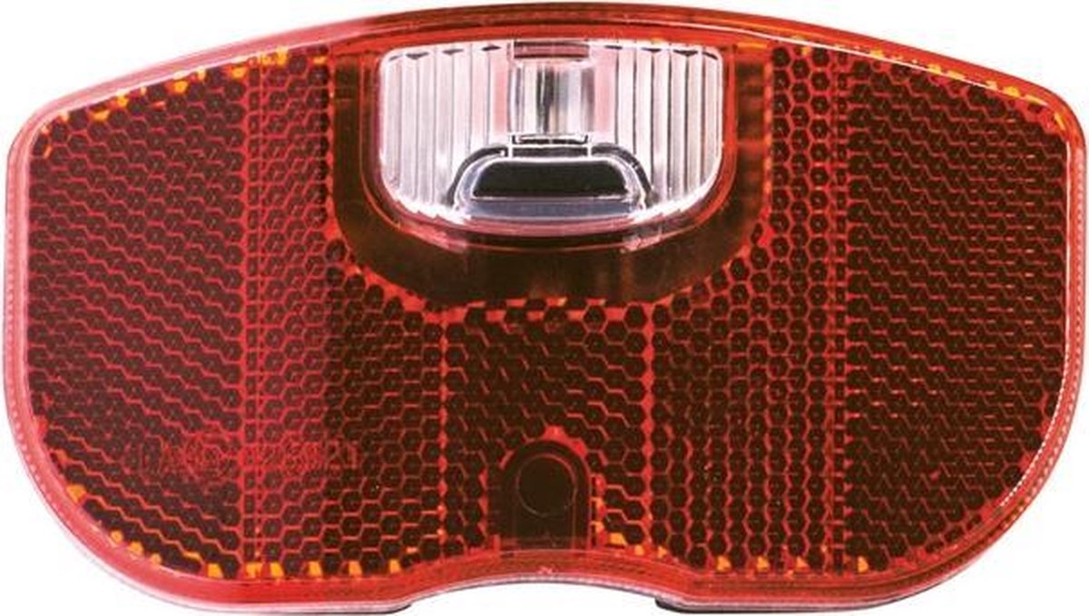 Simson Batterij Bagagedrager achterlicht 'Cliff' 1LED on/off