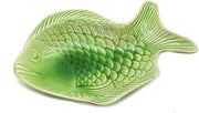 Vis Schaal - Vis Bord - Visschaal - Presenteerschaal  Groen 32 cm