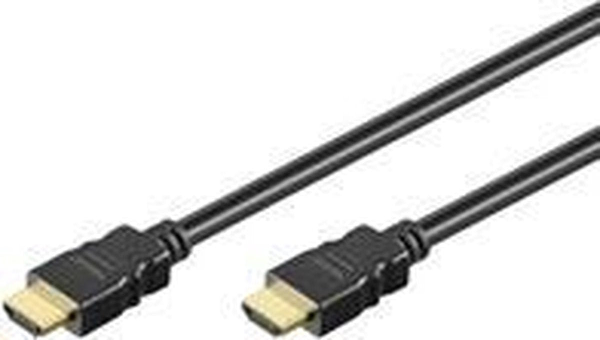 Wentronic High speed HDMI kabel - 1.5 m - Zwart