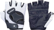 Harbinger Women's Flexfit Open Finger Fitnesshandschoen - L - Wit/Zwart