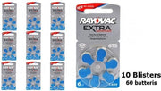 10x blisters Rayovac 675 Extra Advanced Gehoorapparaat batterijen