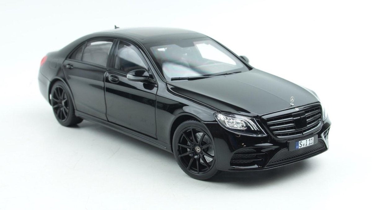 Norev Mercedes-Benz S-Klasse AMG-Line 2018 Zwart 1:18