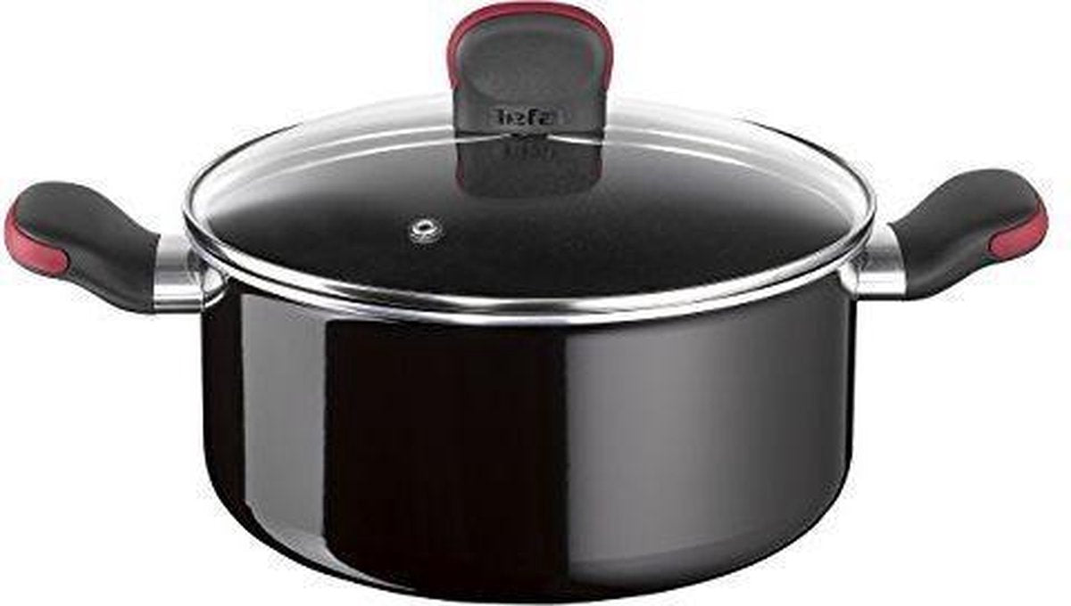 Faitout TEFAL Comfort Grip diameter 24cm + deksel