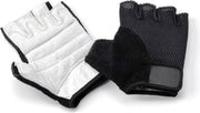 Stiel Fitness handschoenen - Sporthandschoenen - Fit Easy - Zwart / Wit - M
