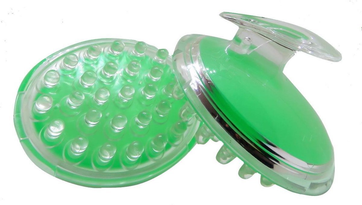 B&P Massage borstel  cellulitis - 2 stuks groen – badborstel  - cellulite roller - cellulite massage apparaat - anti cellulitis borstel - bad borstel - huidborstel - douche borstel - detox  - lichaamsborstel