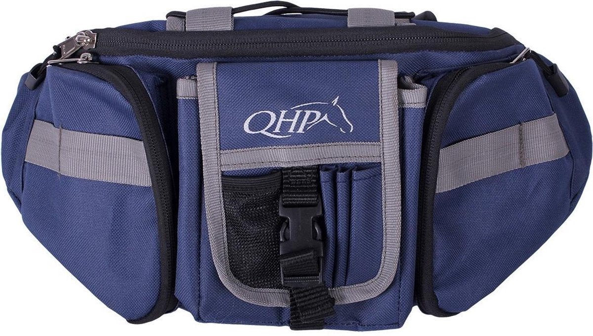 Qhp Heuptasje  Met Invlechtset - Dark Blue