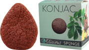 Elicious Konjac gezichtsspons met rode Franse klei