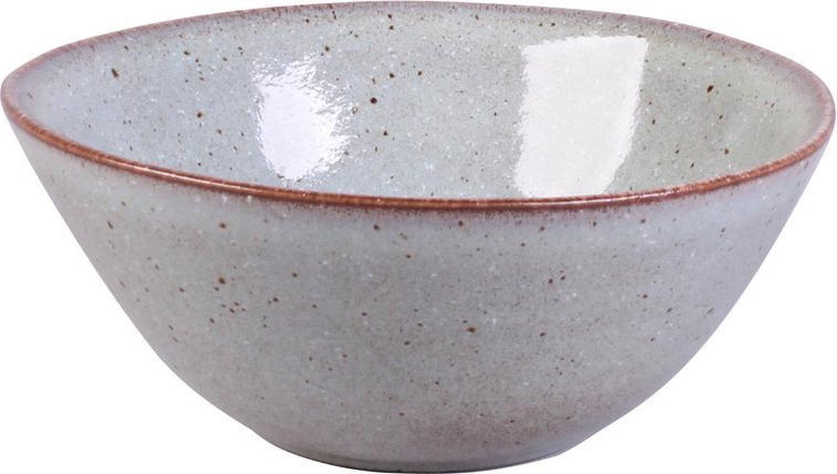 Supervintage Kitchen Trend Stoneware servies | Kom Klein |Zeegroen |  13.5 cm  | Aardewerk
