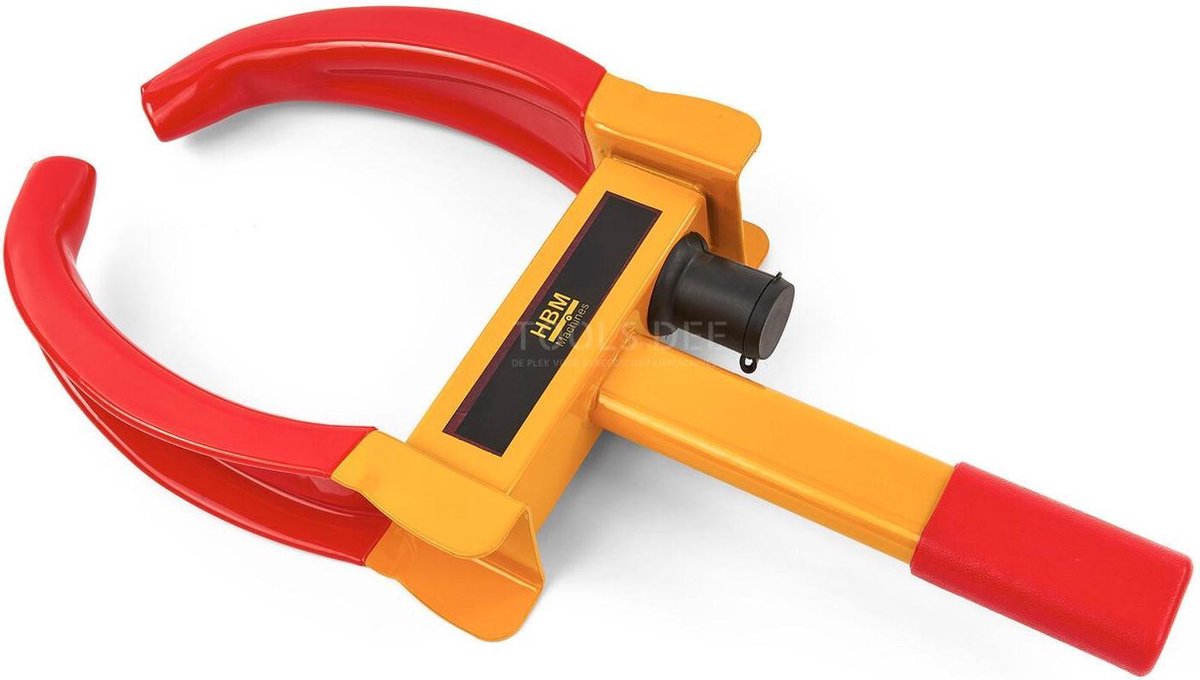 HBM Universele Wielklem Met Slot Voor Wielen Van 185 tot 290 mm.