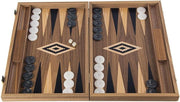 American Walnut Backgammon - 48 x 30 cm Top Kwaliteit Klasse en Geweldig