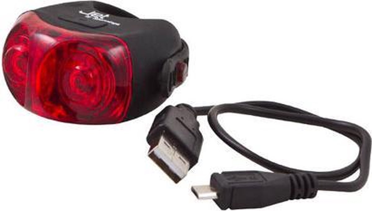 Spanninga Jet Fiets achterlicht - USB-oplaadbaar