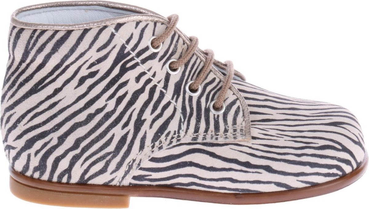 Beberlis 21415 Veterboots Zebraprint - Maat 19