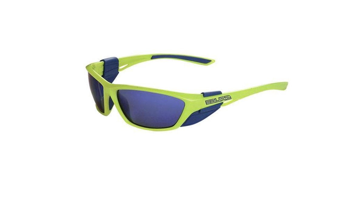 Salice 010RW Geel Blauw Zonnebril - Giallo RW Blu
