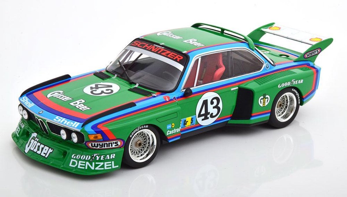 BMW 3.5 CSL BMW-Schnitzer #43 24H Le Mans 1976 - 1:18 - Minichamps