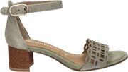 Tamaris dames sandaal - Kaki - Maat 40