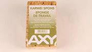 KARWEI SPONS AXY BRUIN  14X9X5CM (10/100)
