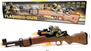 Flashing gun shotgun speelgoed geweer - Olympia - met licht 