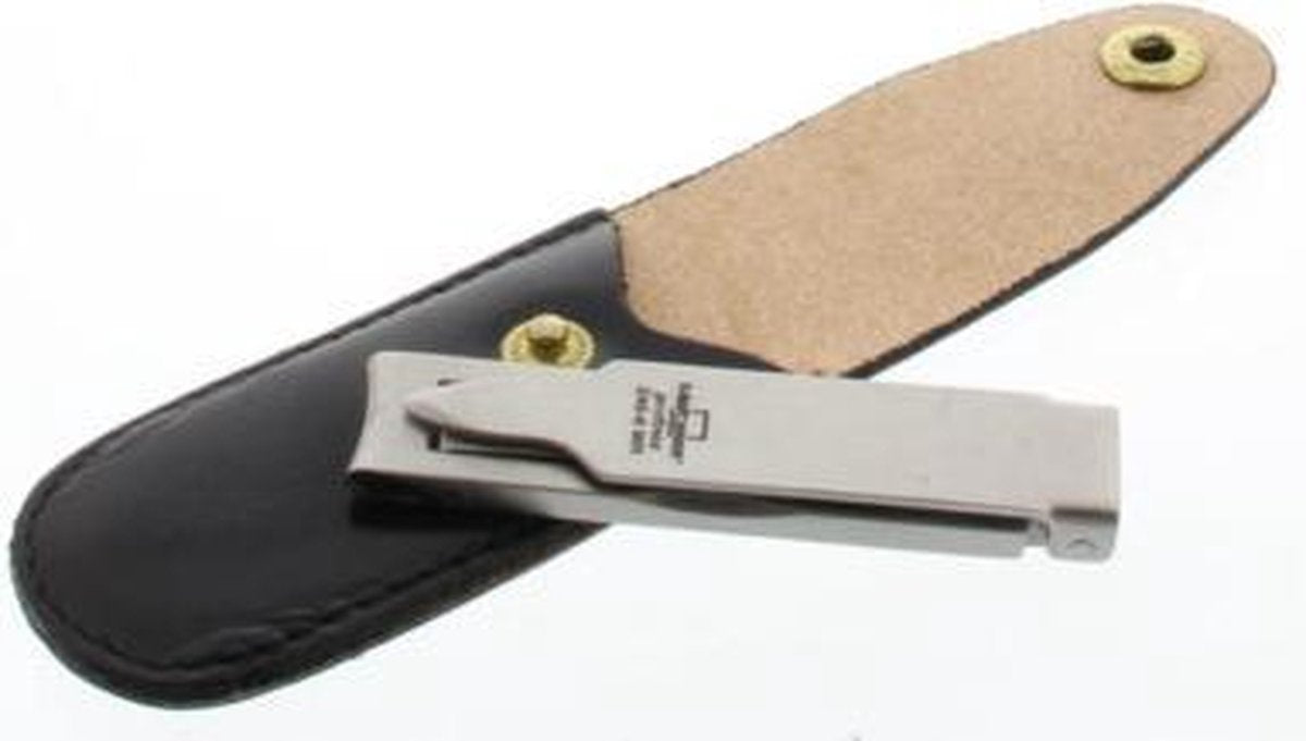 Malteser Nagelknipper etui roestvrij zwart