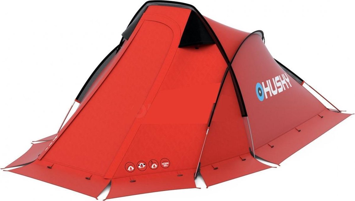 Husky Flame 1 Extreme Lichtgewicht Tent - Rood - 1 Persoons