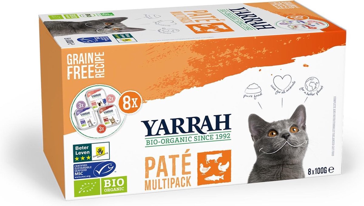 Yarrah Bio Mult-Pack Alu Kuip Mix - Kip