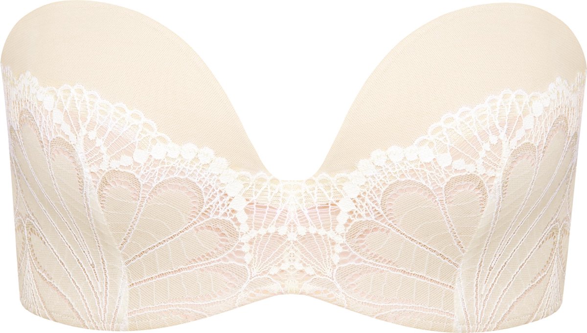 Wonderbra Perfect Strapless Beugel bh Ivoor 70D