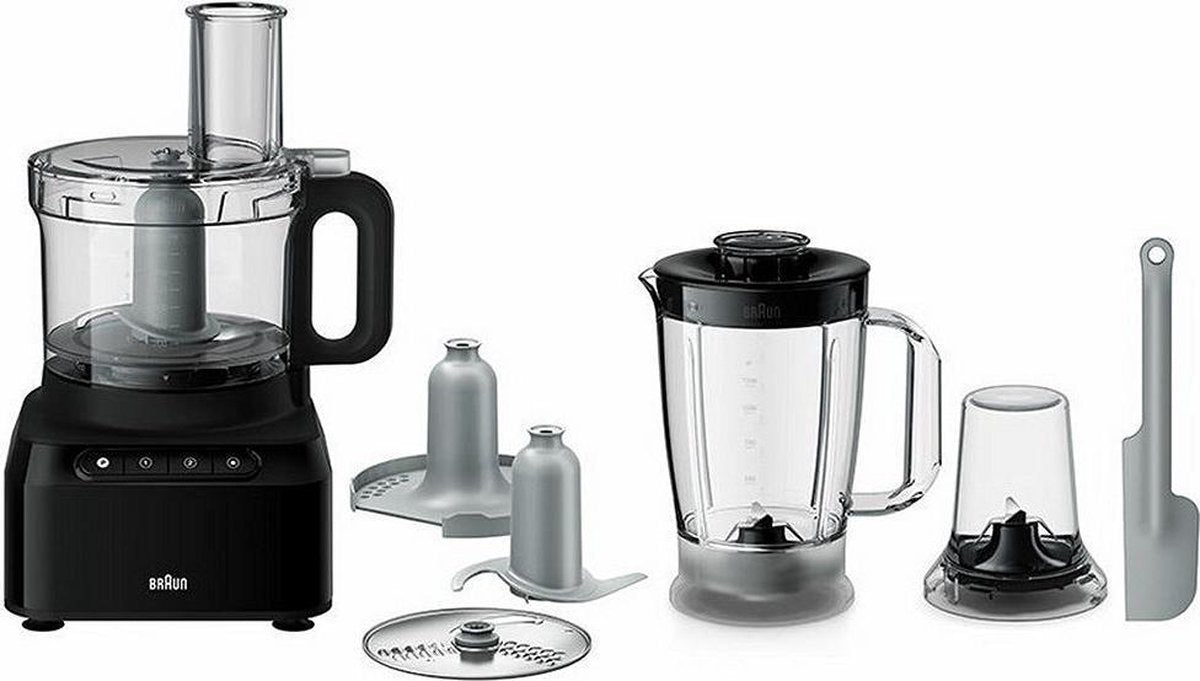 Braun - FP3132BK Foodprocessor 800W