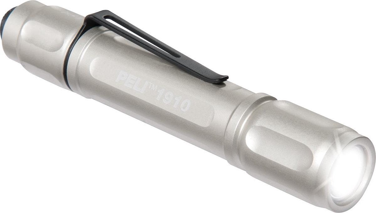 Peli   -   1910   -  LED   -  Zaklamp   -   zilver