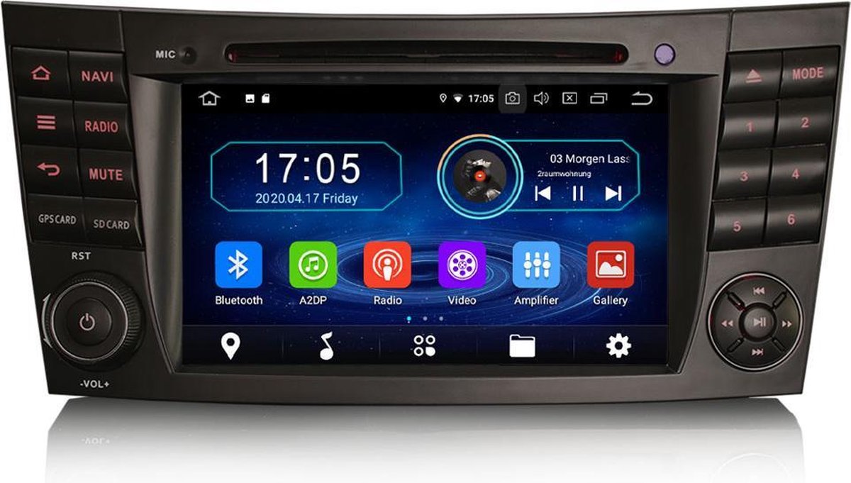 Mercedes E Klasse W211 navigatie | CLS W219 | G W463 | Android 10