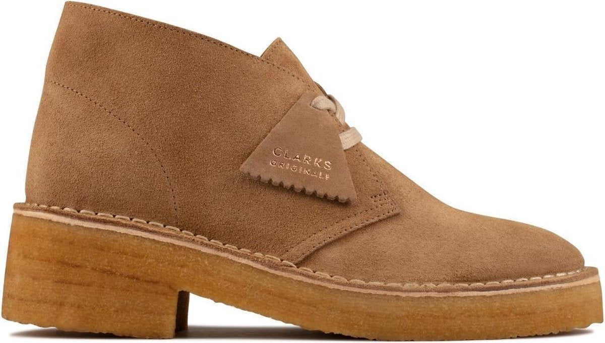 Clarks - Dames schoenen - Arisa Desert - D - dark sand suede - maat 4