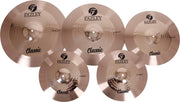 Fazley CYM Classic Kit vierdelige bekkenset 14+16+18+20 met tas