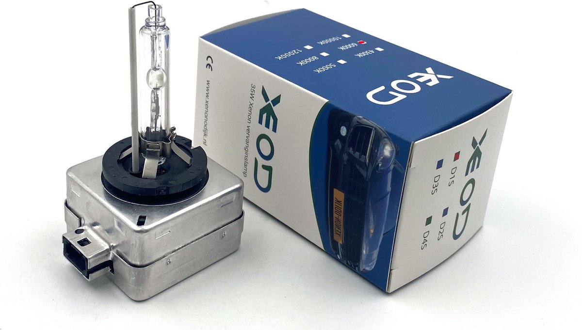 XEOD - Xenon D1S Vervangingslamp – Voertuig Verlichting – Auto – Dimlicht & Grootlicht – 6000K