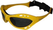 Glogglz® Rayz Watersportzonnebril Polycarbonaat Geel/grijs (verstelbaar)
