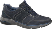 Gallus Heren Donkerblauwe nubuck sneaker - Maat 41