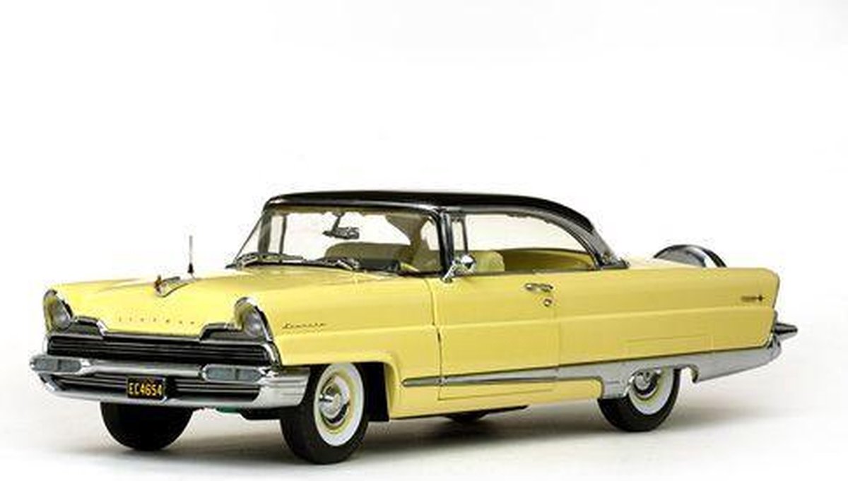 Lincoln Convertible Hard Top Closed 1956 Yellow