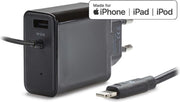 Mobilize Thuislader Smart 1m Light En Usb 4.8a