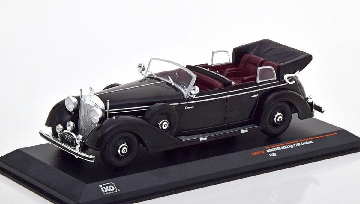 Mercedes-Benz Typ 770K Cabriolet 1938 - 1:43 - IXO Models