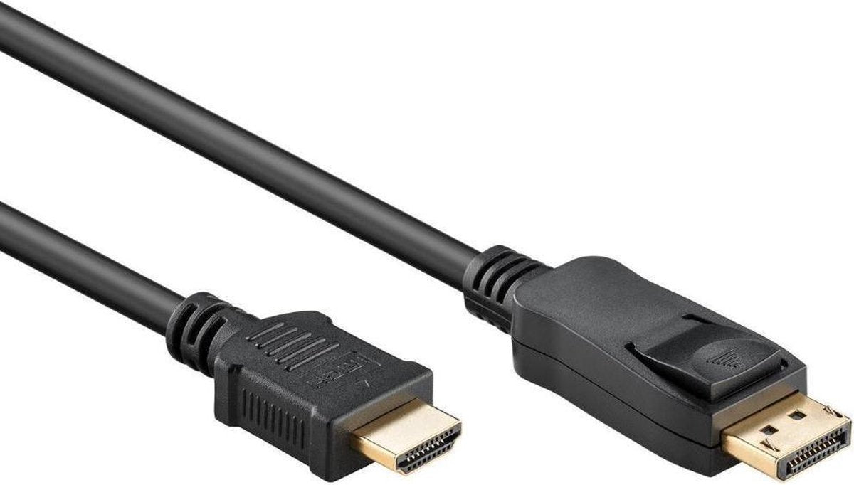 Allteq - DisplayPort naar HDMI kabel - 4K Ultra HD - 3 meter