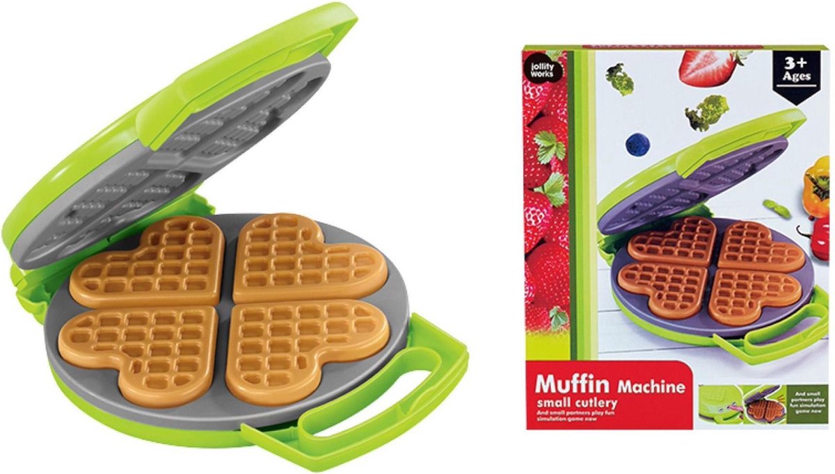 Jollylife Wafelmachine met licht en geluid