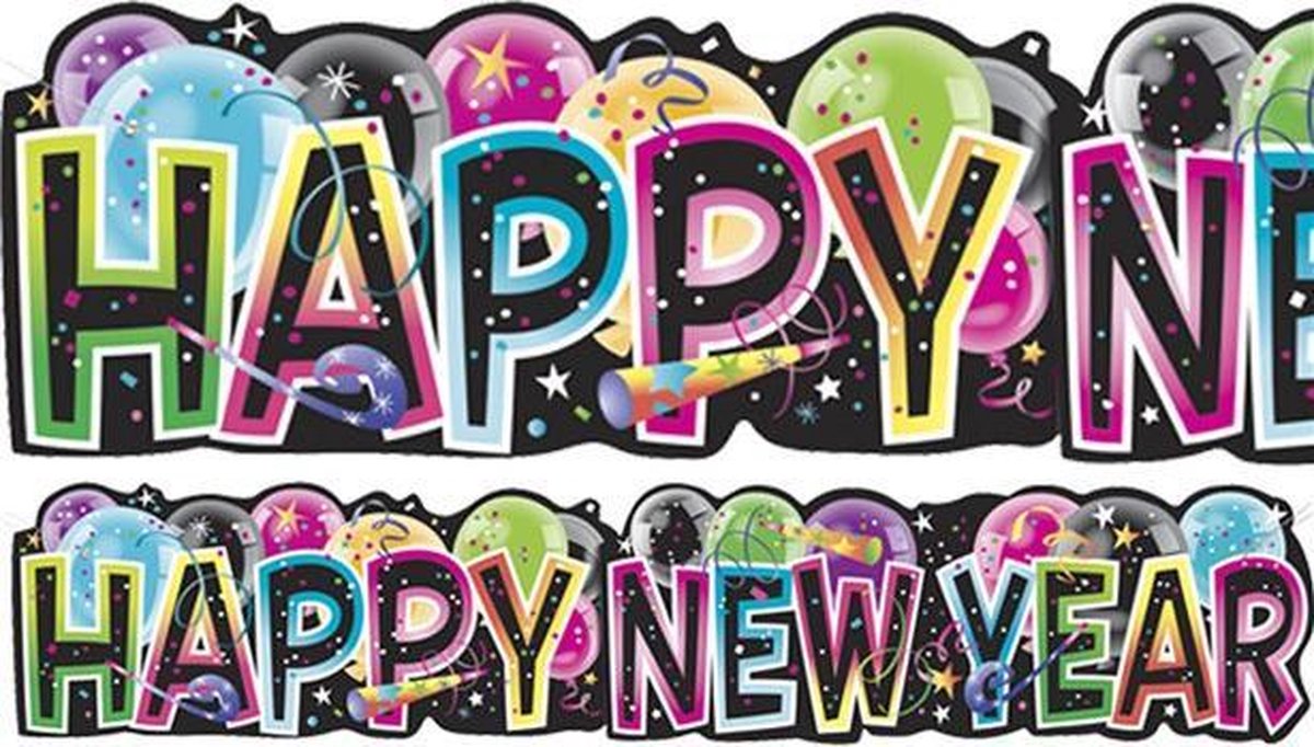 Happy new year banner