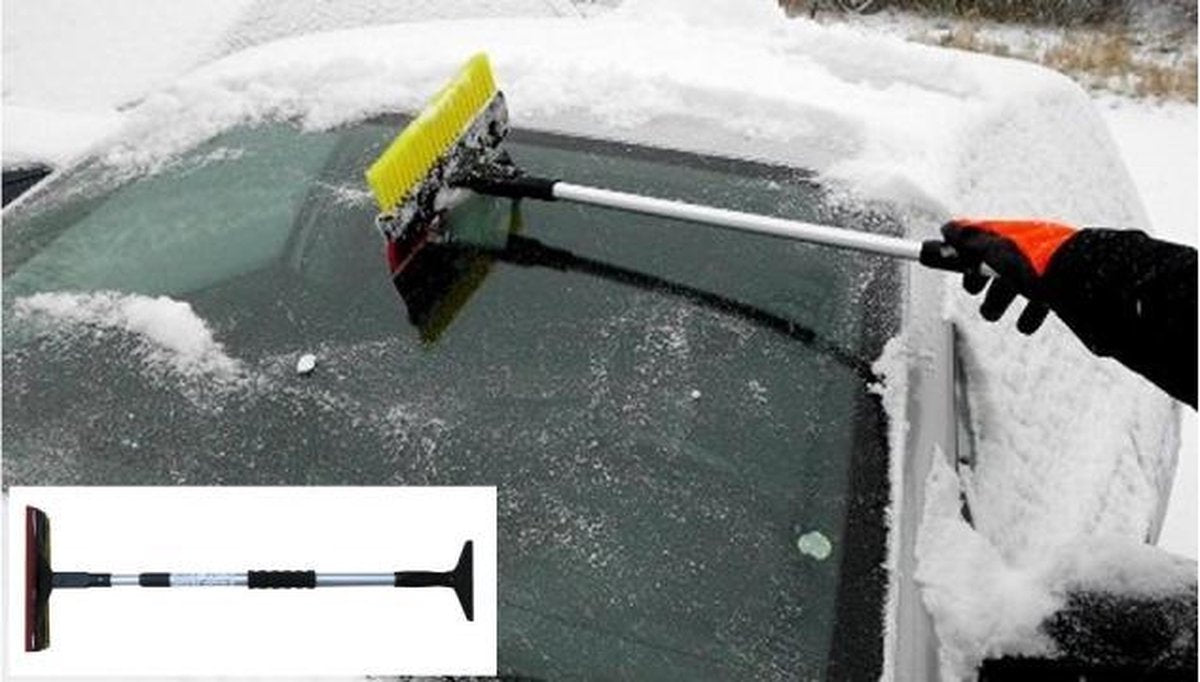 Con-P IJskrabber Raamwisser Sneeuwborstel