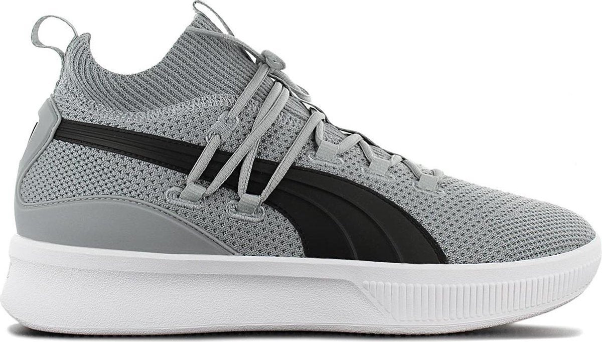 Puma HYBRID Clyde Court GW - Heren Basketbalschoenen Sneakers Sportschoenen Grijs 191712-08 - Maat EU 40.5 UK 7